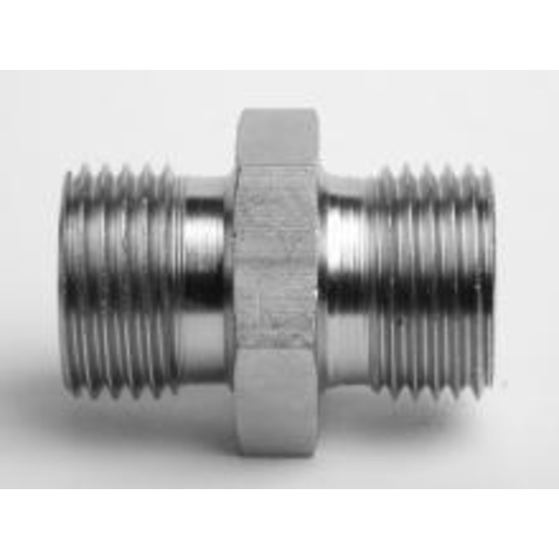 BSP Flat Face Male x BSP Flat Face Male Hydraulic Adaptors