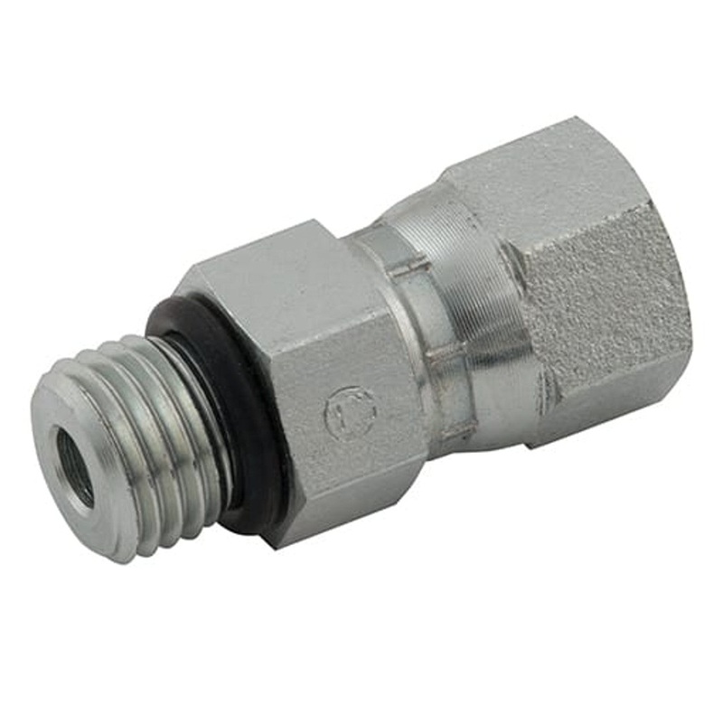 Parker 6F65OMXS Triple-Lok 9/16UNF Male x 9/16 UNF Female Swivel