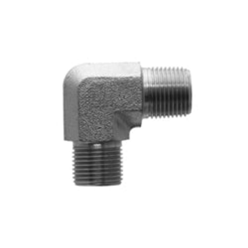 BSP Male x BSPT Male 90 Degree Compact Elbow Forged