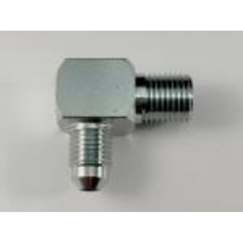 BSP Male x JIC Male 90 Degree Compact Elbow Square Body