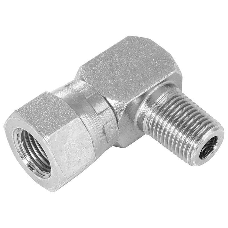 BSPT Male x BSP Female 90 Degree Compact Elbow Square Body
