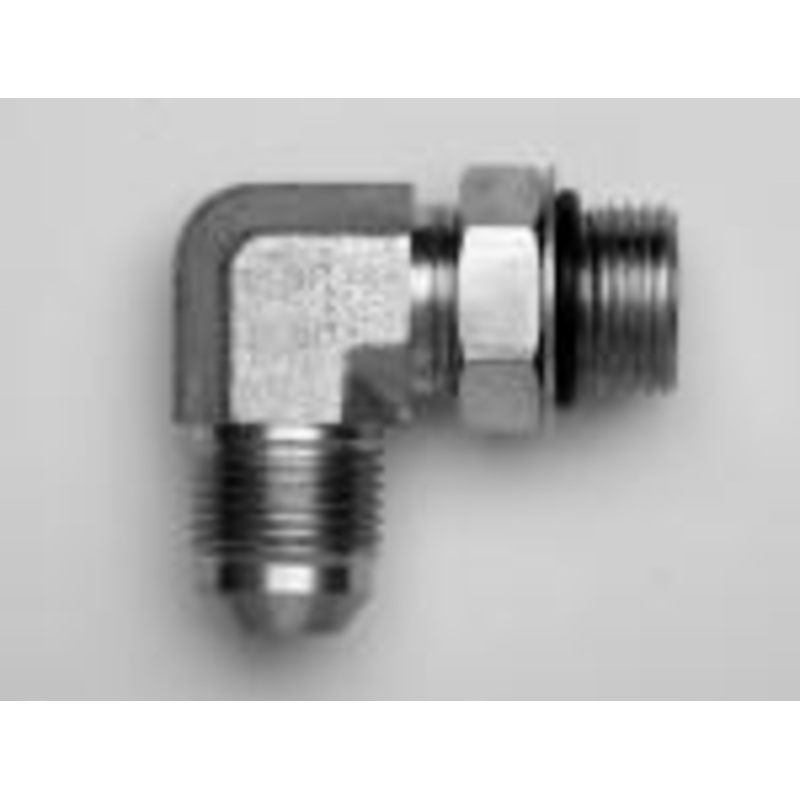 JIC Male x UNF Adjustable Male 90 Degree Compact Elbow Forged