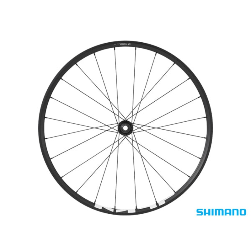 Shimano WH-MT500 Front Wheel – 27.5in Blk 110x15mm Centerlock