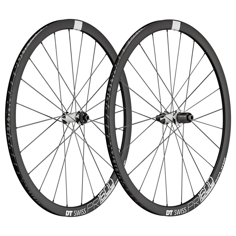 DT Swiss PR1600 Spline 23 DiscBrake 12×100, 15×100, QR Front